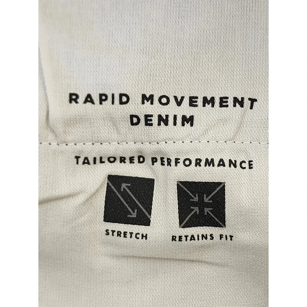 Banana Republic Jeans Slim‎ Fit Skinny Men 28x30 RMD Rapid Movement Denim Gray